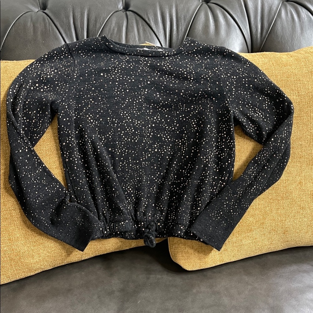Black and Gold Women's Top
